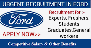 LATEST JOB VACANCIES IN FORD