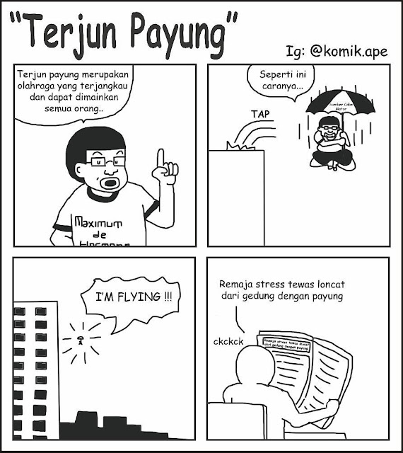 7 Komik Garing Tentang Olahraga Ini Bikin Kriuk Harimu