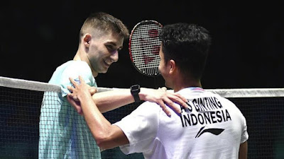 Tekuk Christo Povop Prancis, Tunggal Putra Indonesia AS Ginting Melenggang ke Final All England 2024