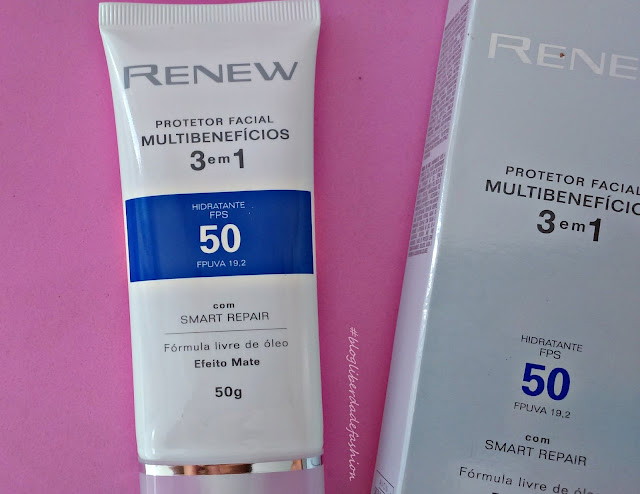 Protetor Facial Renew Multibenefícios FPS50 Avon