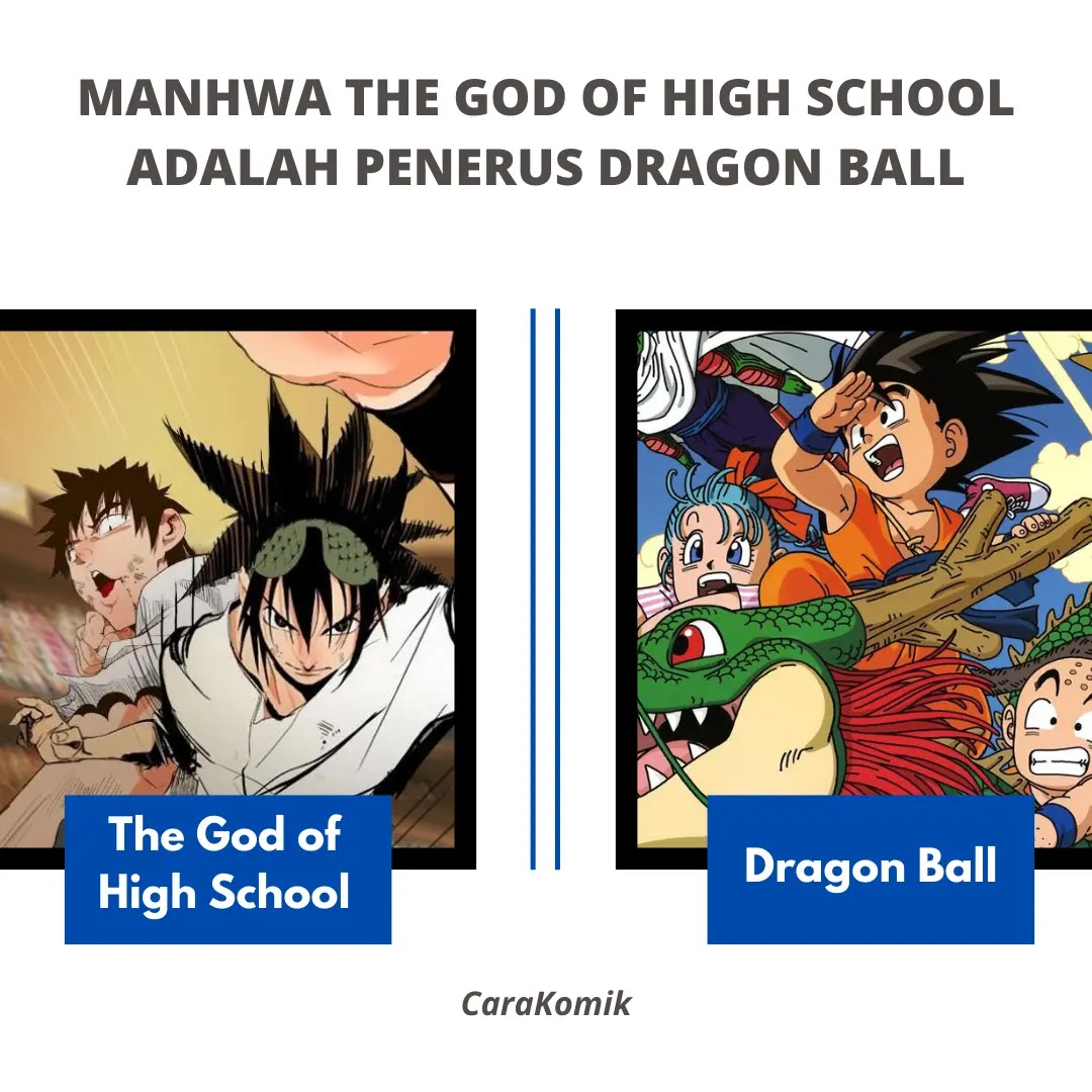 The God of High School dan Dragon Ball