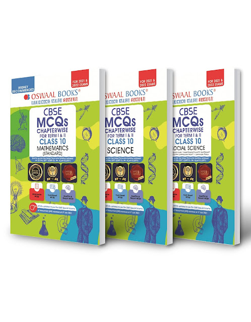 CBSE MCQs Chapterwise For Term I & II, Class 10