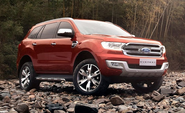 Ford Everest có mức giá cao cho phiên bản mới nhất