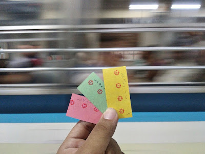 Egypt's Metro tickets