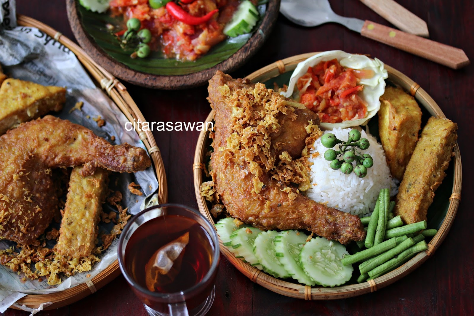 Nasi Ayam Penyet ~ Resepi Terbaik