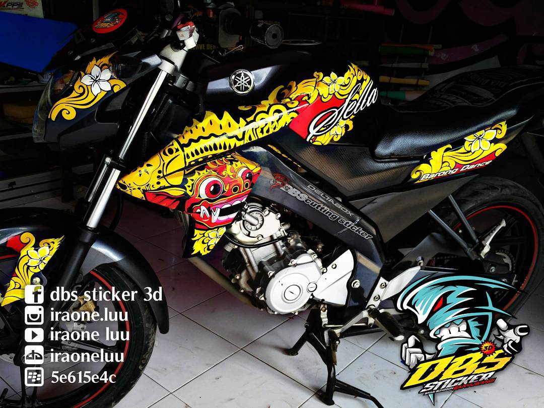 Gambar Cutting Sticker Untuk Motor Vixion Inomodifikasi