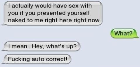 F***king auto correct