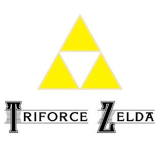 Triforce Zelda Font