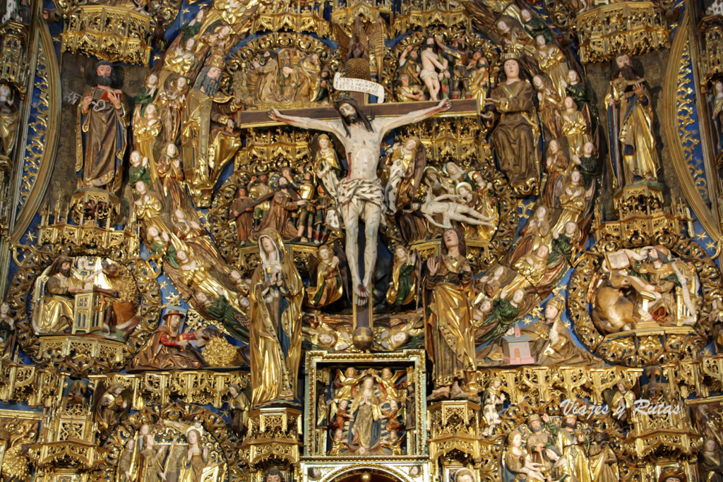 Altar mayor, Cartuja de Miraflores