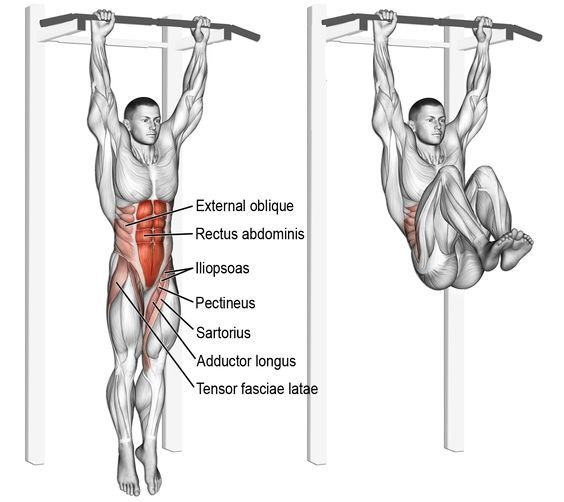 Hanging Knee Ups