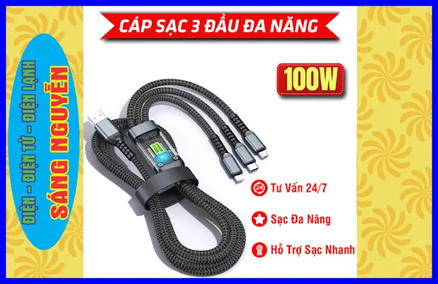 cap sac nhanh 3 dau tu ngat