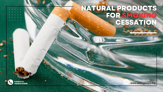 Natural products for smoking cessation