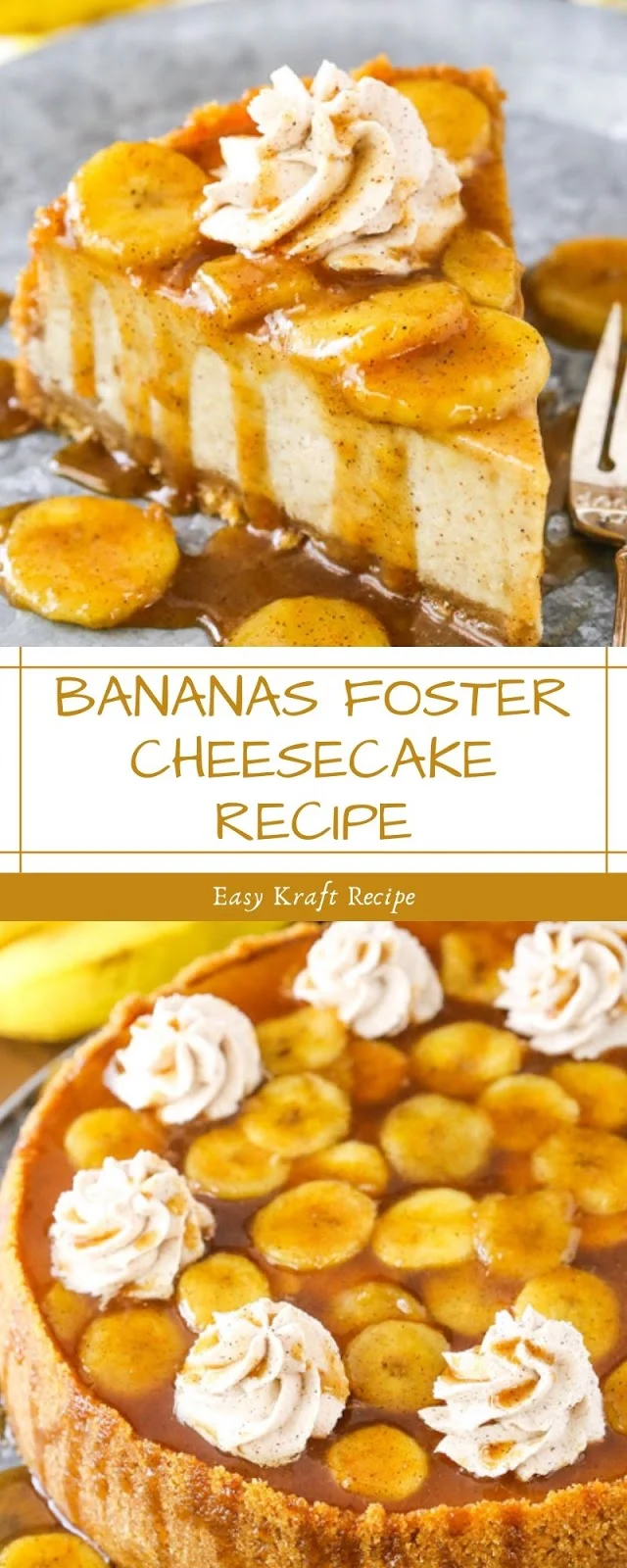 BANANAS FOSTER CHEESECAKE RECIPE