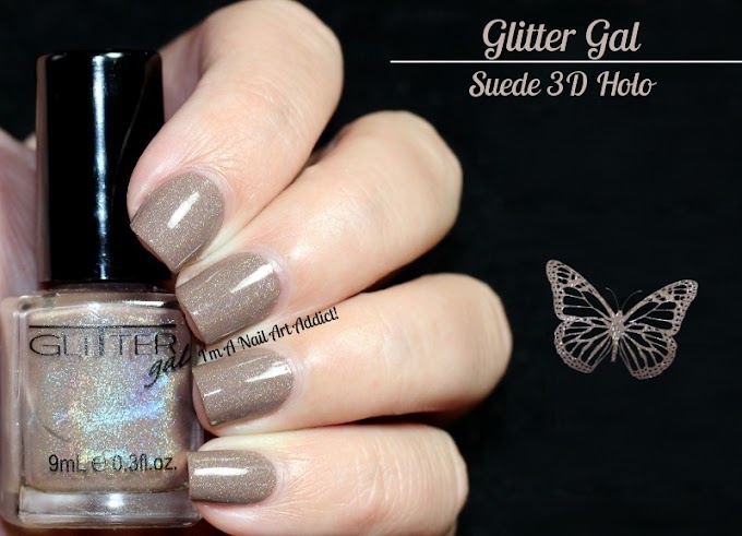 Glitter Gal || Suede 3D Holo