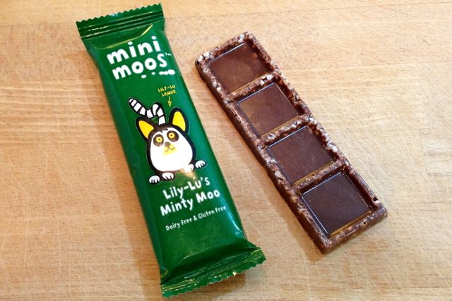 Moo Free: Lily-Lu's Minty Moos Vegan Chocolate Bar