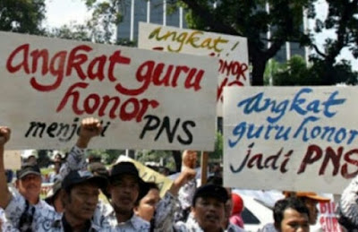 Nama Telah disetor Ke Pusat, 3.500 Guru Honor Diusulkan Jadi CPNS