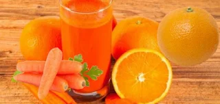 هناك فوائد لعصير البرتقال والجزر معاً . الفوائد العامة لعصير البرتقال . الفوائد العامة لعصير الجزر