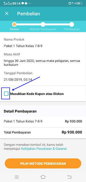 Kode Diskon Ruang Guru