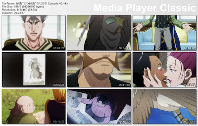 Download Film / Anime Hunter x Hunter 2011 Episode 40 "Pengguna Nen Berkumpul" Bahasa Indonesia