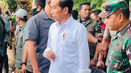 Presiden Jokowi "Atas Nama pribadi Dan Pemerintah Mengucapkan Belasungkawa yang sedalam dalamnya"