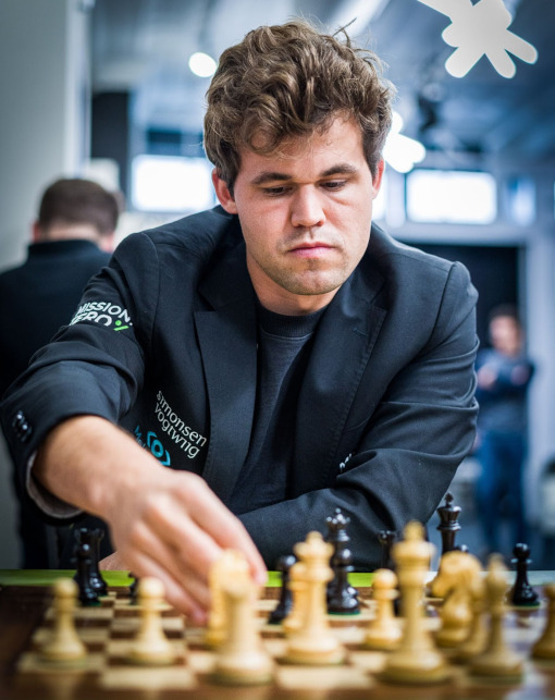 Le champion du monde Magnus Carlsen - Photo © Lennart Ootes