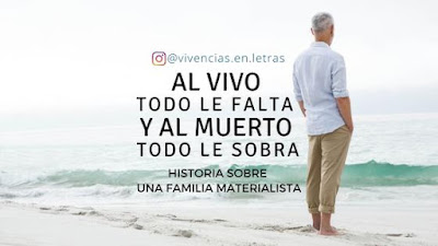 Historia sobre una familia materialista 