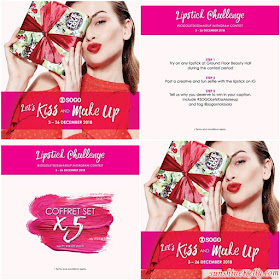 SOGO, Let’s Kiss and Makeup, Glam Up With GUERLAIN Workshop, Guerlain, Holiday Makeup Collection, 190 Years Special Limited Edition, Rouge G de Guerlain, Guerlain Météorites Electric Pearl, Guerlain Limited Edition Electric Look, Makeup, Beauty