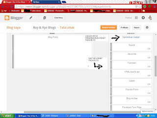 widget blog, menambahkan widget pada blog untuk pemula, buat blog bagi pemula