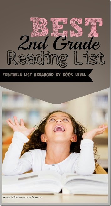 BEST 2nd Grade Reading List