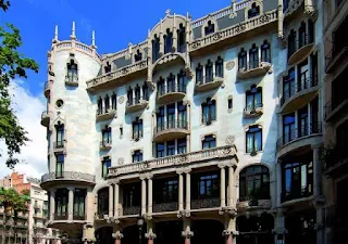 Casa Fuster, Barcelona, 1908-1910 de Lluís Domènech i Montaner