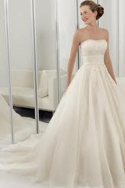 Applique Wedding Dress