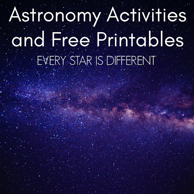 Astronomy Activities and Free Printables