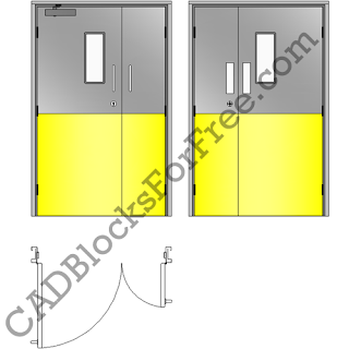 Download Free AutoCAD Blocks Doors