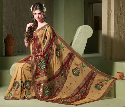 designer sarees. Bridal Designer Saree :
