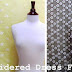 50s Dress Fabrics: Embroidered Borders @ Prints