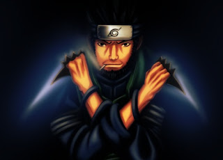 Profil Karakter dan Foto Asuma Sarutobi (Sarutobi Asuma)1