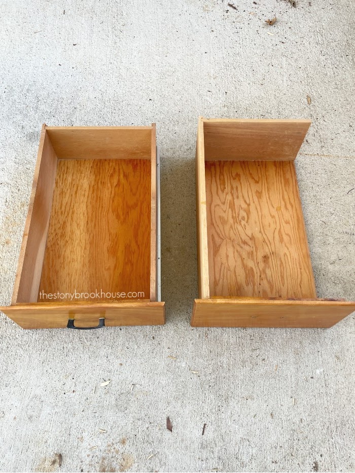 Original Kitchen drawers