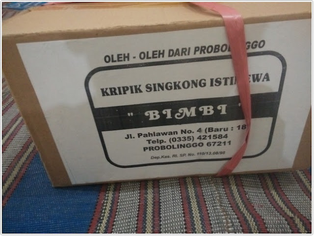 Keripik singkong "Bimbi";Keripik Singkong “Bimbi” Oleh-oleh Khas Probolinggo;