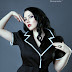 Pictures of the Retro pin-up b&w tailored dress