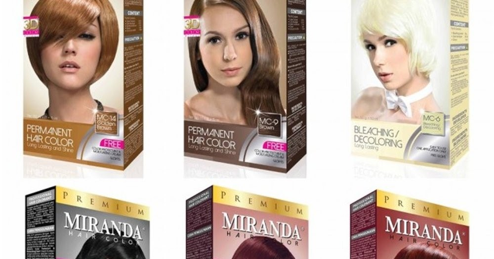  Warna Cat Rambut Miranda Golden Brown 