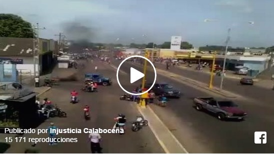 VIDEO: Situación irregular en Calabozo este miércoles. Guárico