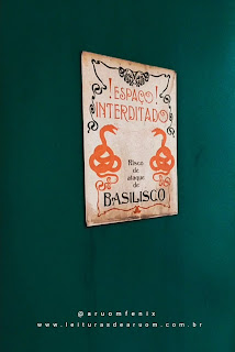 Imagem hamburgueria/restaurante harry potter banheiro