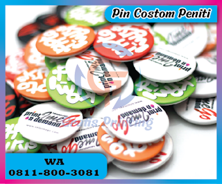 jasa bikin pin bross Jakarta timur