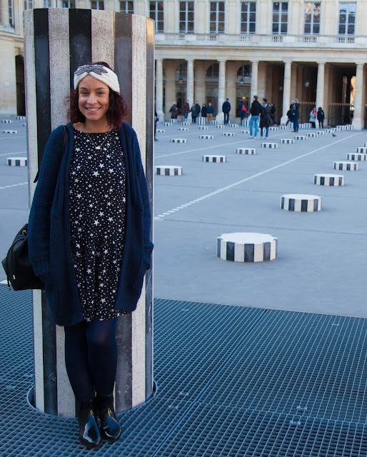 Robe étoilée aux Colonnes de Buren 💕