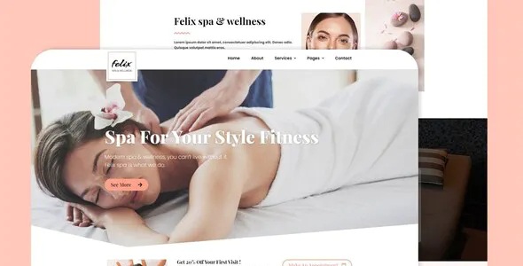 Best Spa Elementor Template Kit