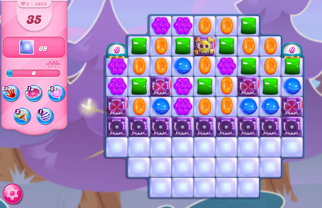 Candy Crush Saga level 8033