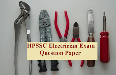 HPSSC electrician 973 question paper