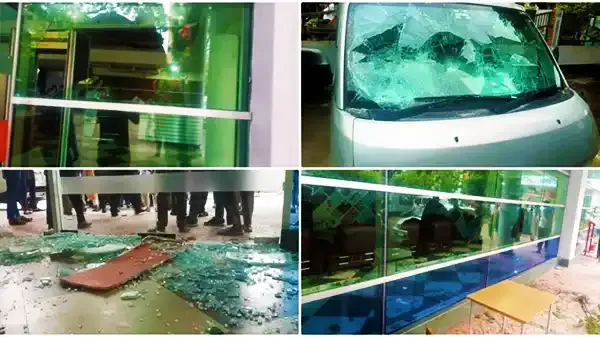 কালের কণ্ঠ ও মিডিয়া কমপ্লেক্সে হামলা চালিয়ে ভাঙচুর