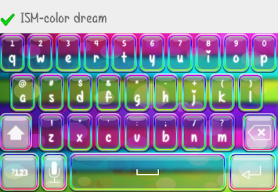 colorful keyboard skin