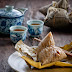 【Asian Foods】Chinese rice dumpling, zongzi 肉粽